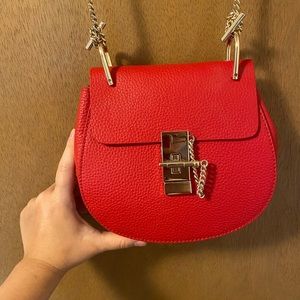 Brand New Drew Style Bag w. chain strap top handle
